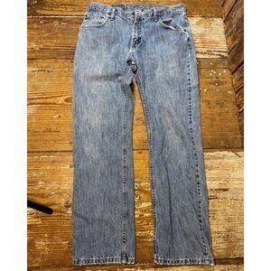 Wrangler 854 Straight Fit Jeans 32x30 Blue Denim
